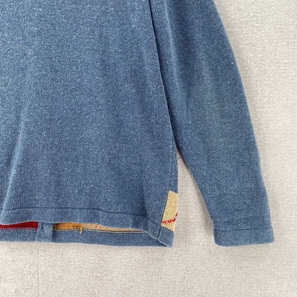 Willow Ridge Sweater Size MEDIUM Fall Farm Country Button Up Colorful - Picture 11 of 16